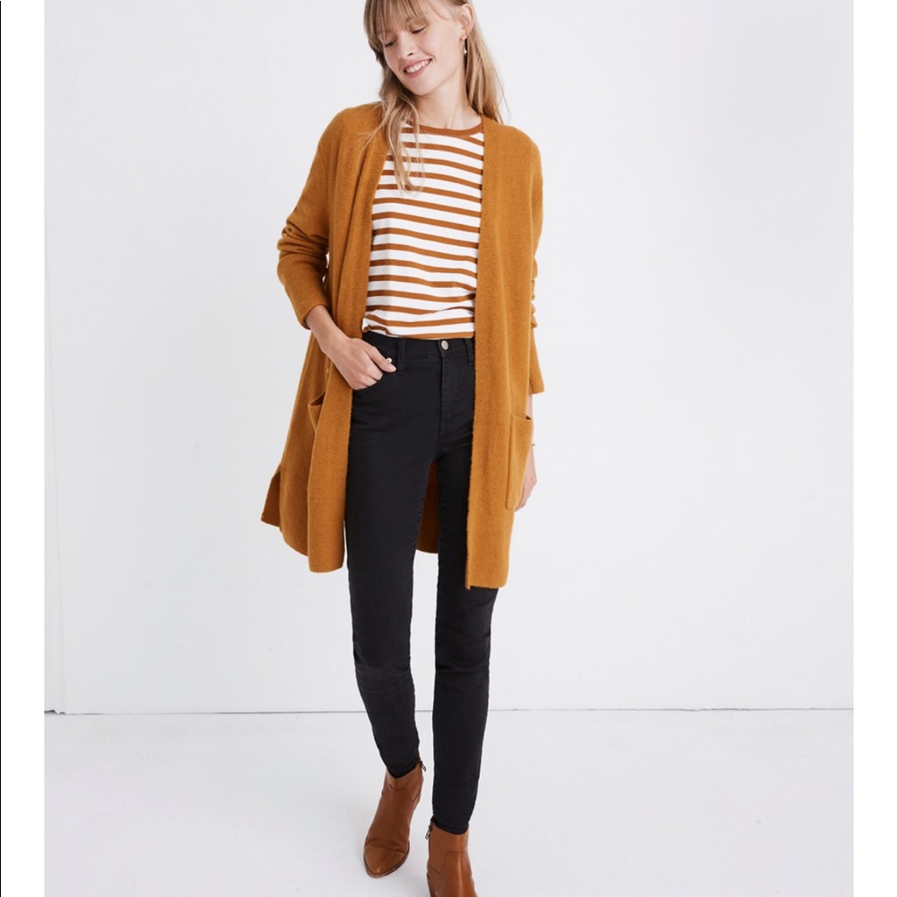 Madewell Kent Cardigan Sweater in Coziest Yarn